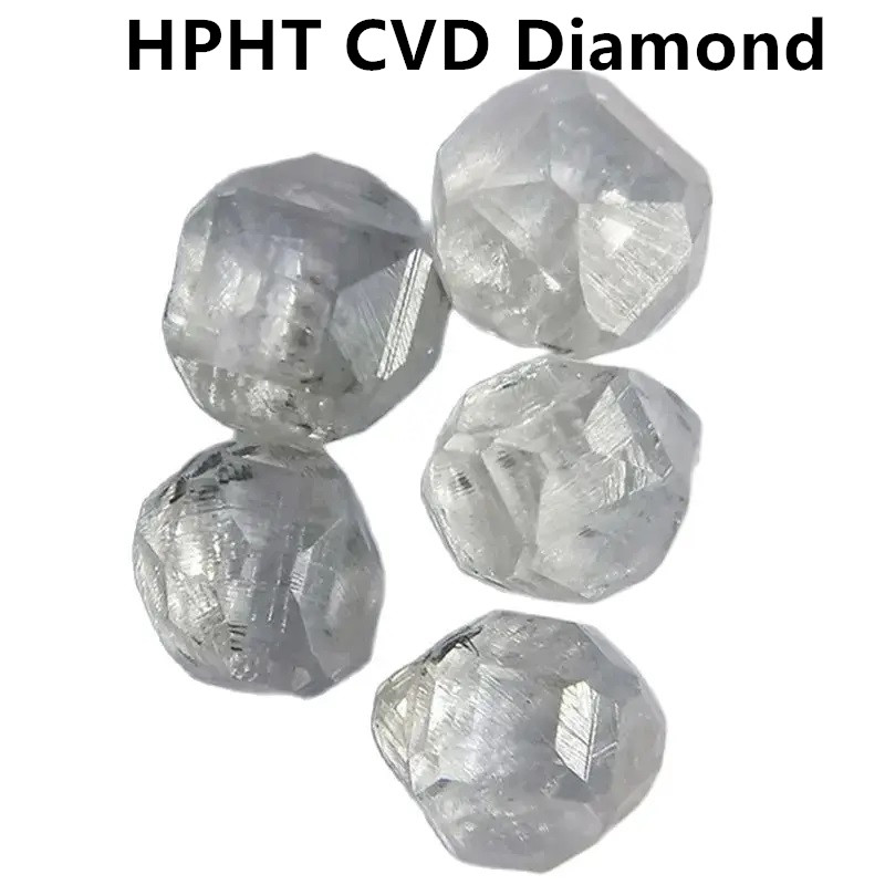 Body Jewelry Vch - หินเพชรสีขาวสังเคราะห์สําหรับเครื่องประดับทํา Lab สร้าง CVD HTPT เพชร