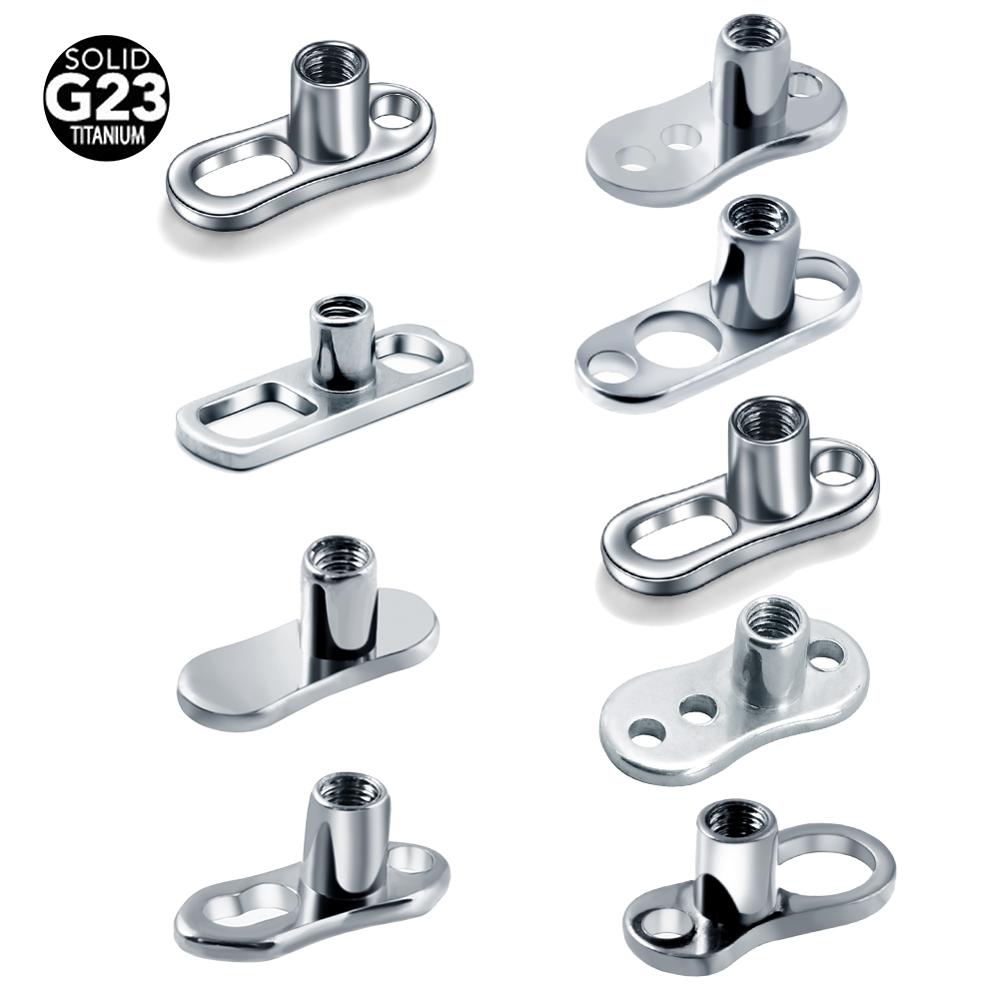 Dermal Anchor Top - 10 ชิ้น/ล็อต G23 ไทเทเนียม Micro Dermal
