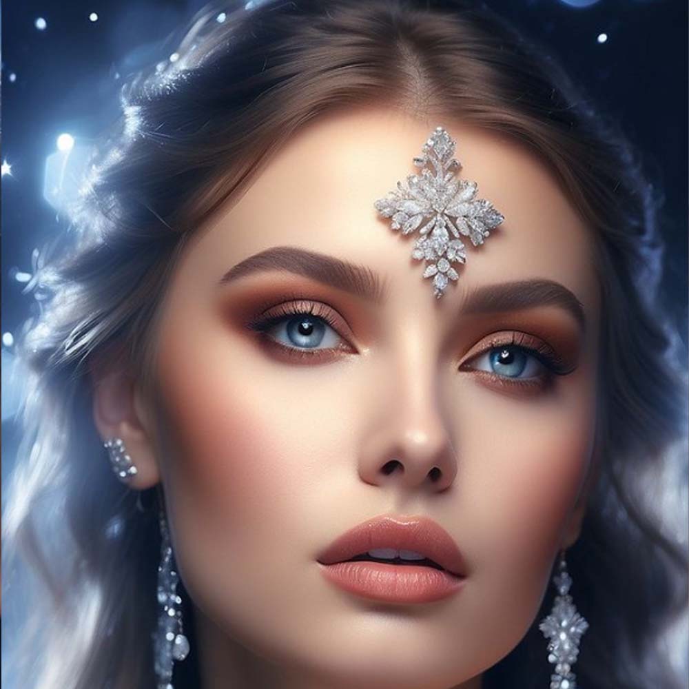 Body Jewelry Trend - Stonefans 1PCS เรขาคณิตสติกเกอร์หน้าผากงานแต่งงานอินเดีย Rhinestone เซ็กซี่ตกแต่ง Elegant