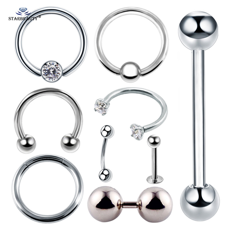 Body Jewelry Vch - 2pcs อเนกประสงค์ BCR Face Piercing Helix