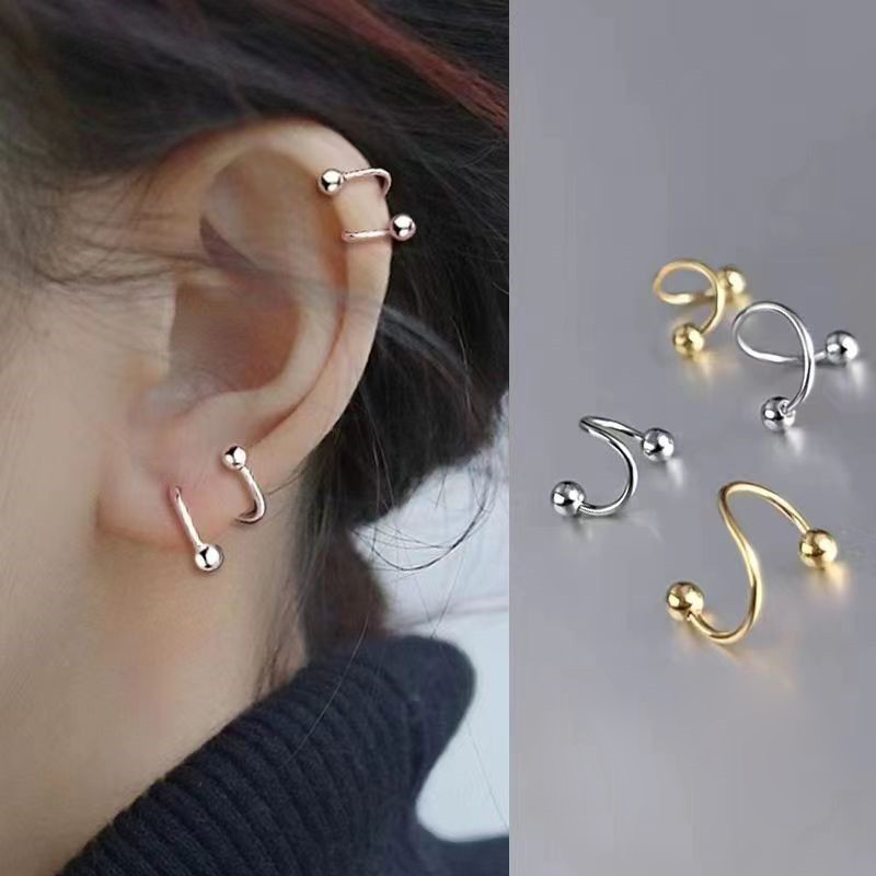Body Jewelry Lip Ring - ผู้หญิงเกลียวต่างหูเจาะเครื่องประดับ Multi-ใช้เครื่องประดับ-ริมฝีปากจมูก Septum Tragus Rook Labret