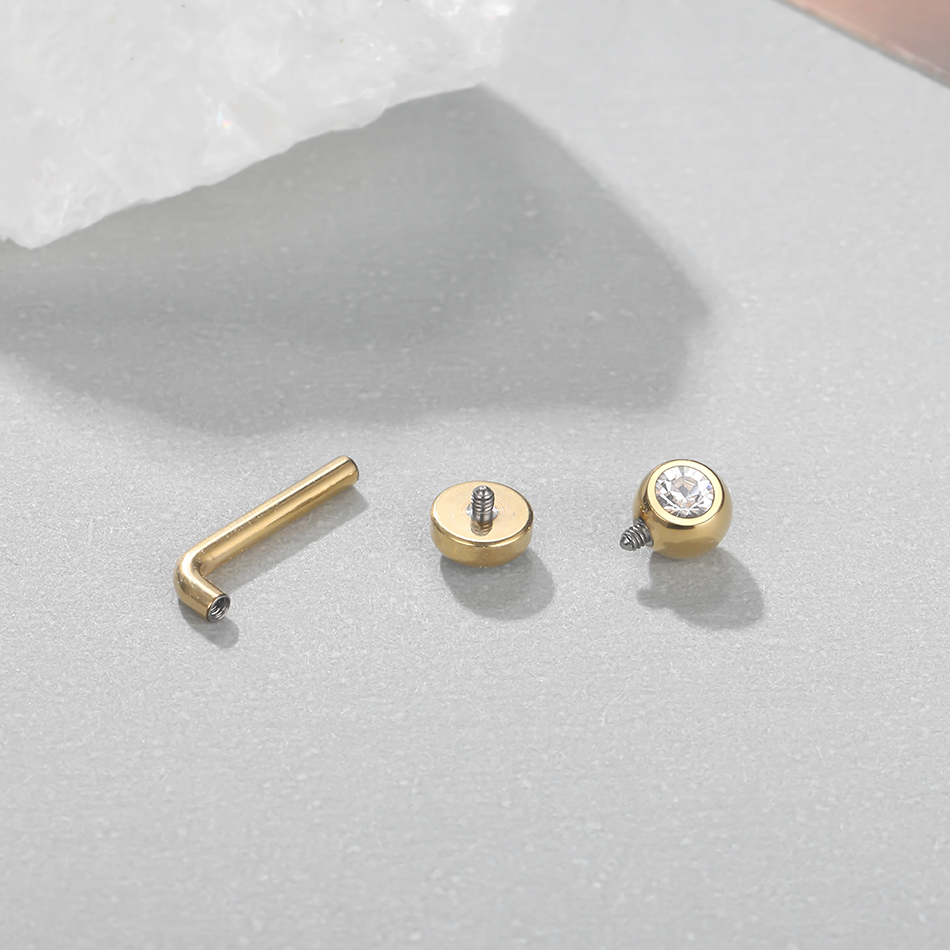 1PC Implant เกรดไทเทเนียม Chri - Body Jewelry Vch บทวิจารณ์และราคา