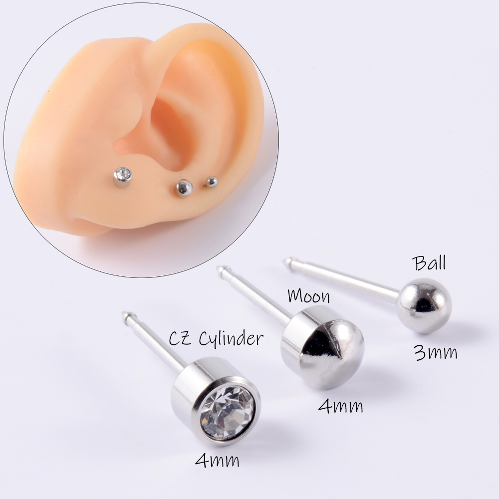 24ชิ้น/กล่องความปลอดภัยทิ้งหูเ - Body Jewelry Jewelry Box บทวิจารณ์และราคา