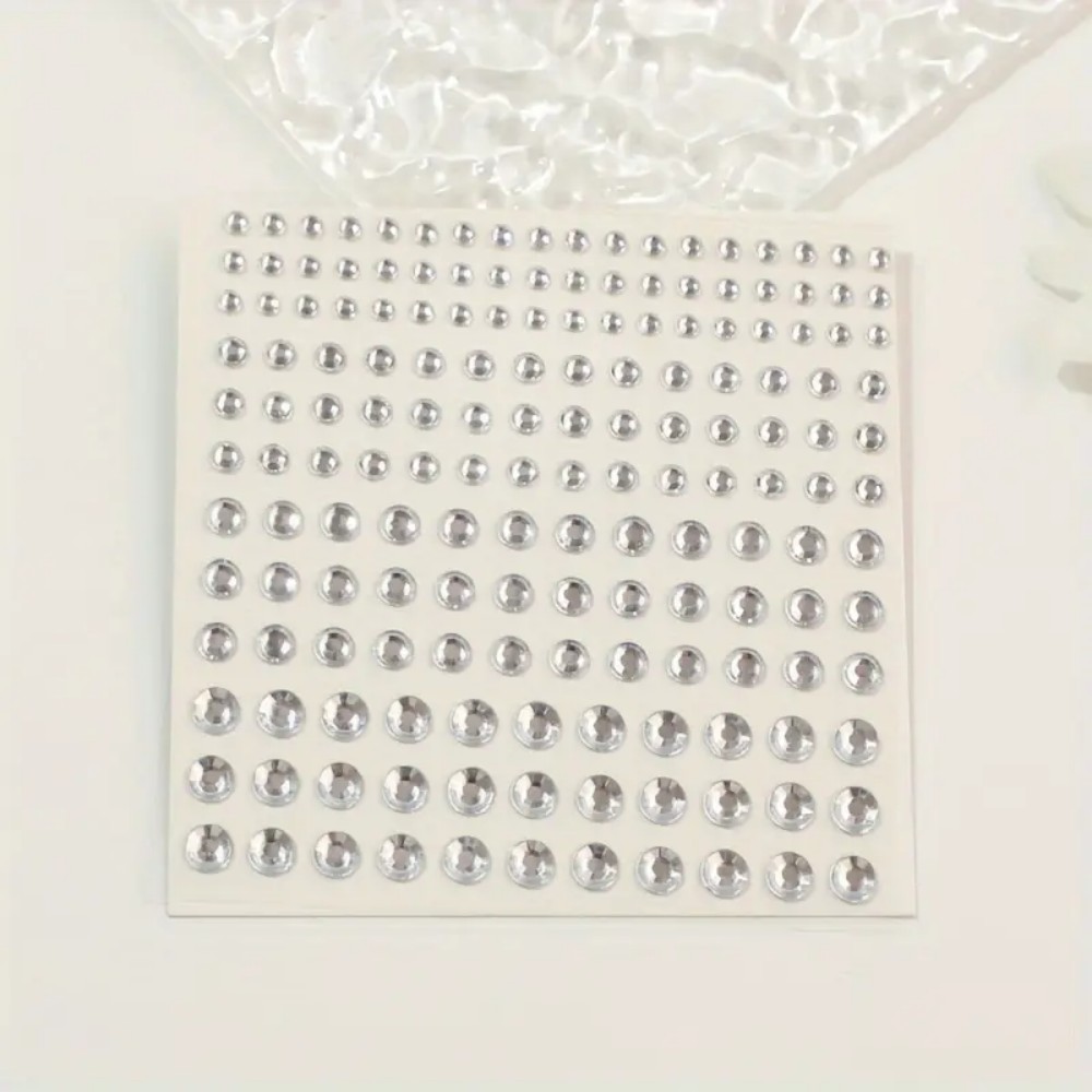 165pcs Self-Adhesive Rhineston - Body Jewelry And Piercing บทวิจารณ์และราคา