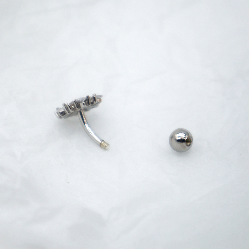 MIQIAO เงิน 925 ดอกไม้ Belly ป - Body Jewelry Trend บทวิจารณ์และราคา
