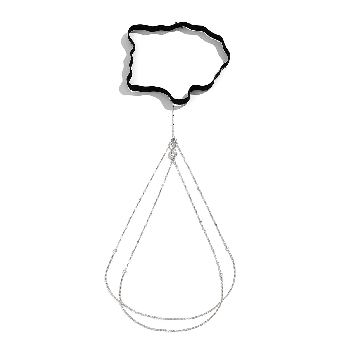 โซ่คล้องต้นขาโลหะยืดหยุ่นได้หล - Body Jewelry Thigh Chain บทวิจารณ์และราคา