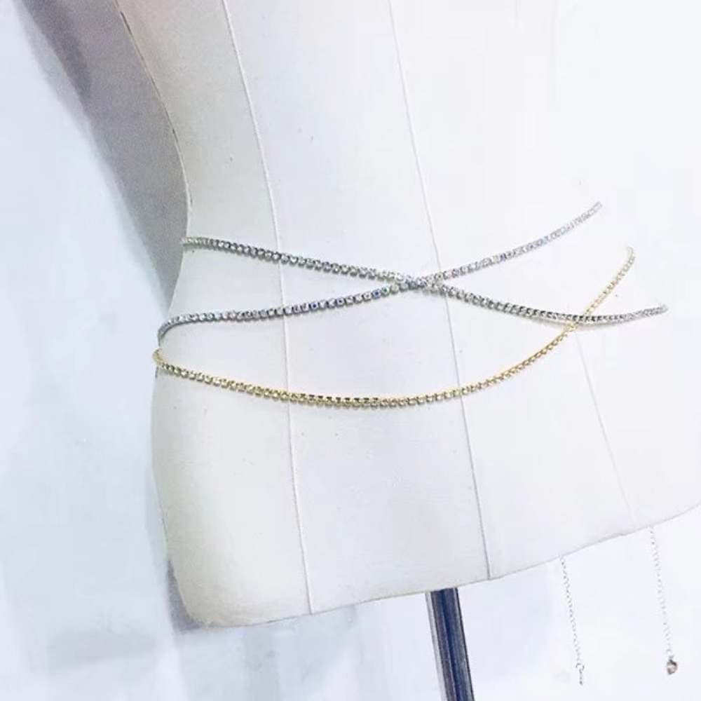 เซ็กซี่แฟชั่นเงาเจาะน้ํา Claw  - Body Jewelry Waist บทวิจารณ์และราคา