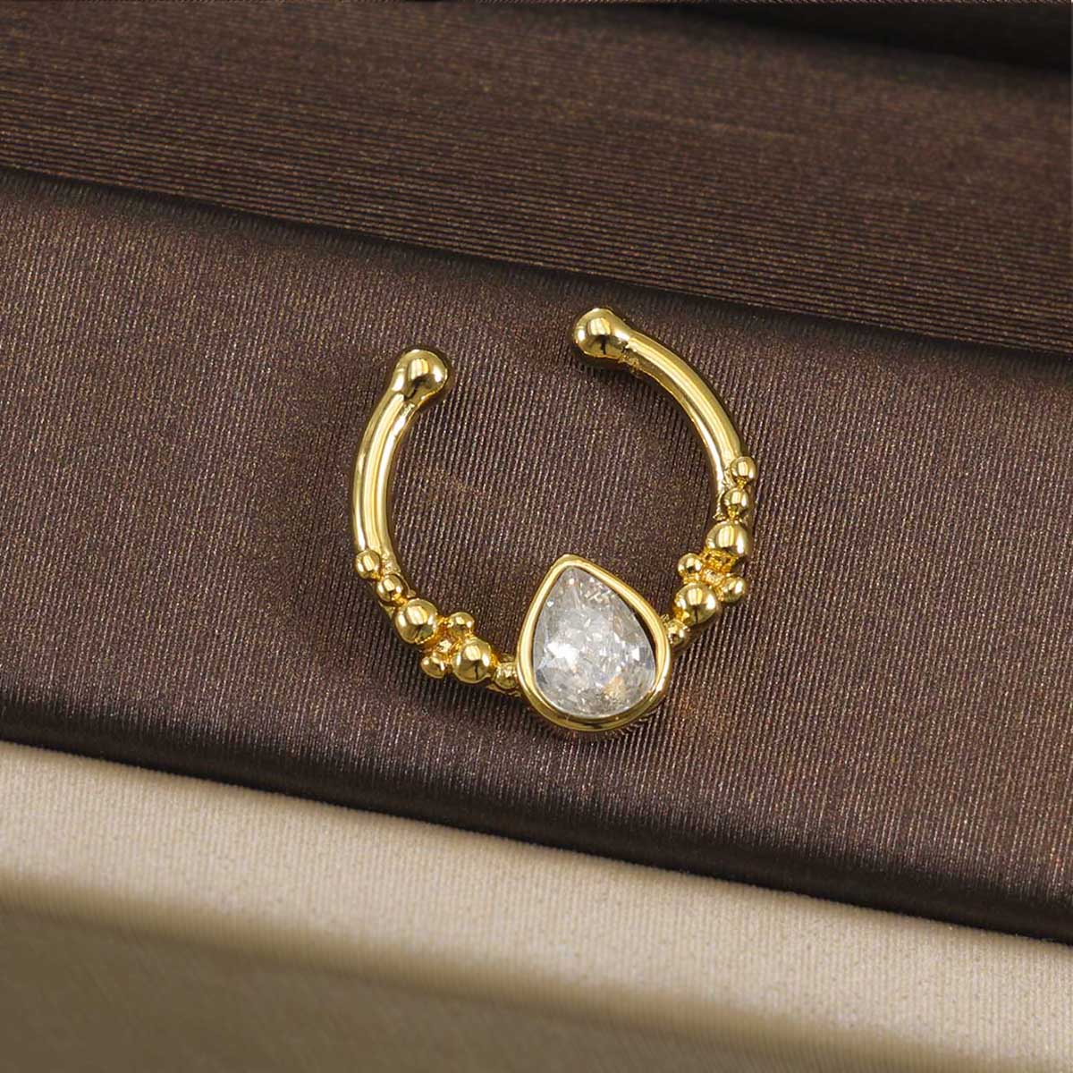 แหวนคลิกเกอร์สำหรับเจาะจมูก ทำ - Body Jewelry Septum บทวิจารณ์และราคา