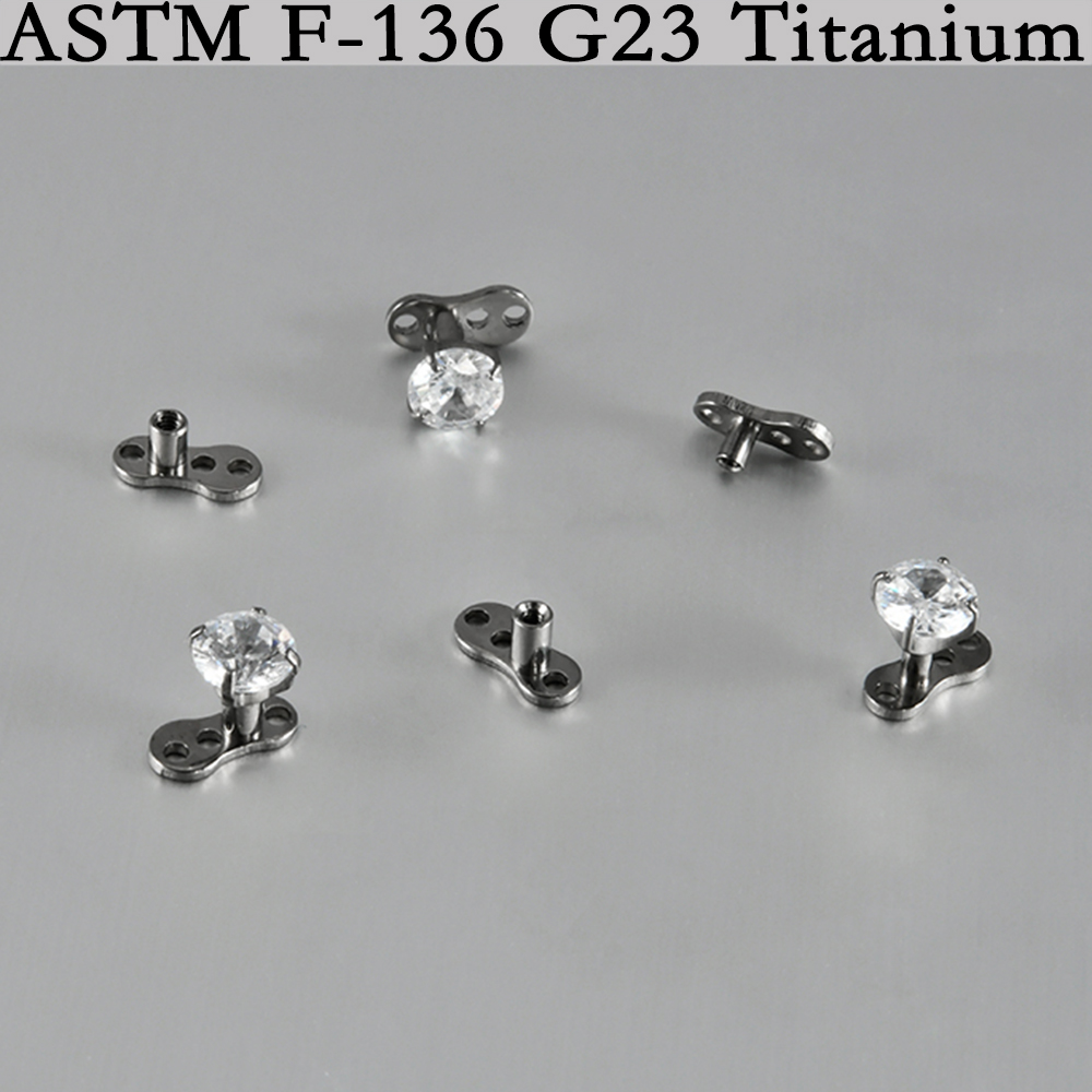 อุปกรณ์เจาะผิวหนังไทเทเนียม G2 - Dermal Anchor Top บทวิจารณ์และราคา