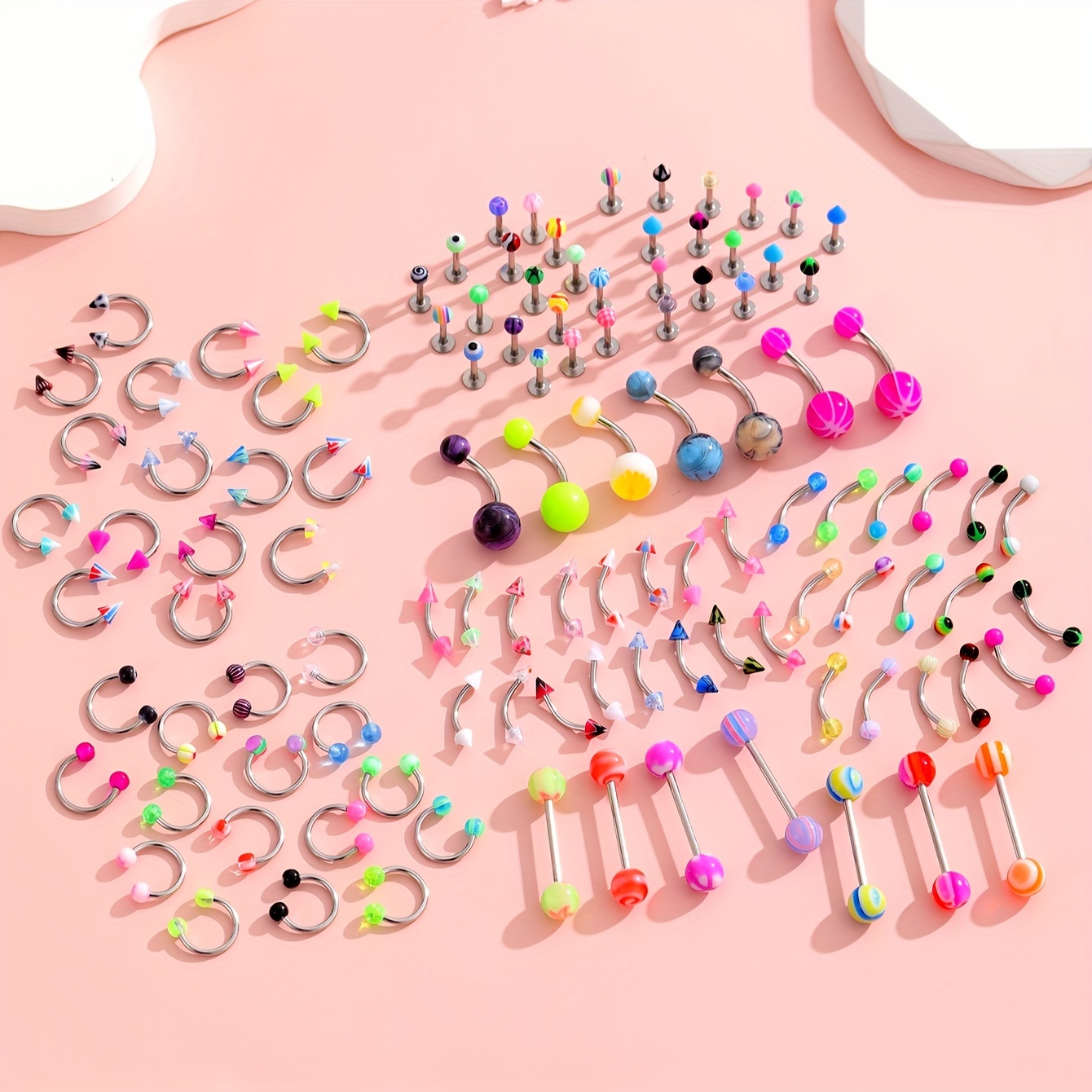 จิวเวอรี่สเตนเลสสตีลแบบรวมขนาด - Body Jewelry Jewelry Box บทวิจารณ์และราคา