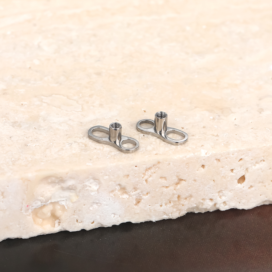 ฐานเจาะผิวไทเทเนียม 5 ชิ้น/10  - Dermal Anchor Top บทวิจารณ์และราคา