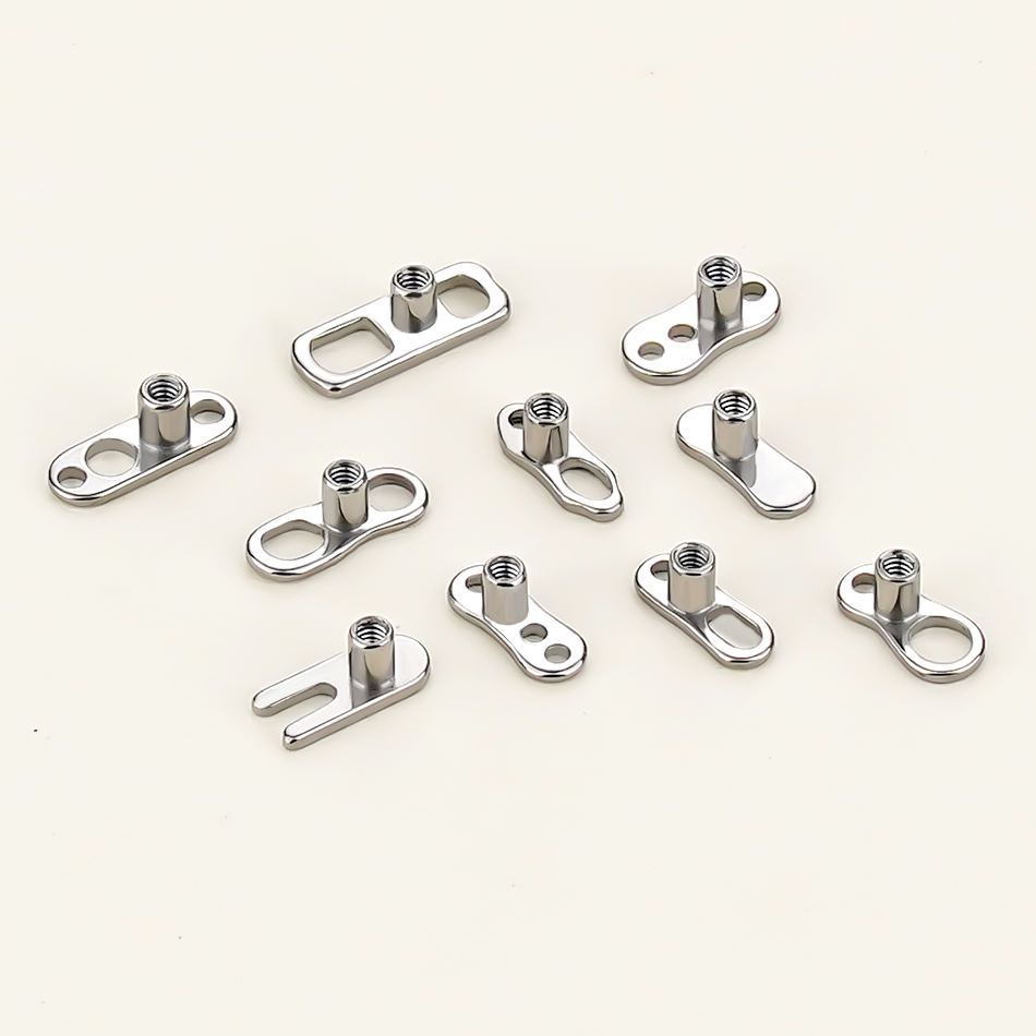 ฐานเจาะผิวไทเทเนียม 5 ชิ้น/10  - Dermal Anchor Top บทวิจารณ์และราคา