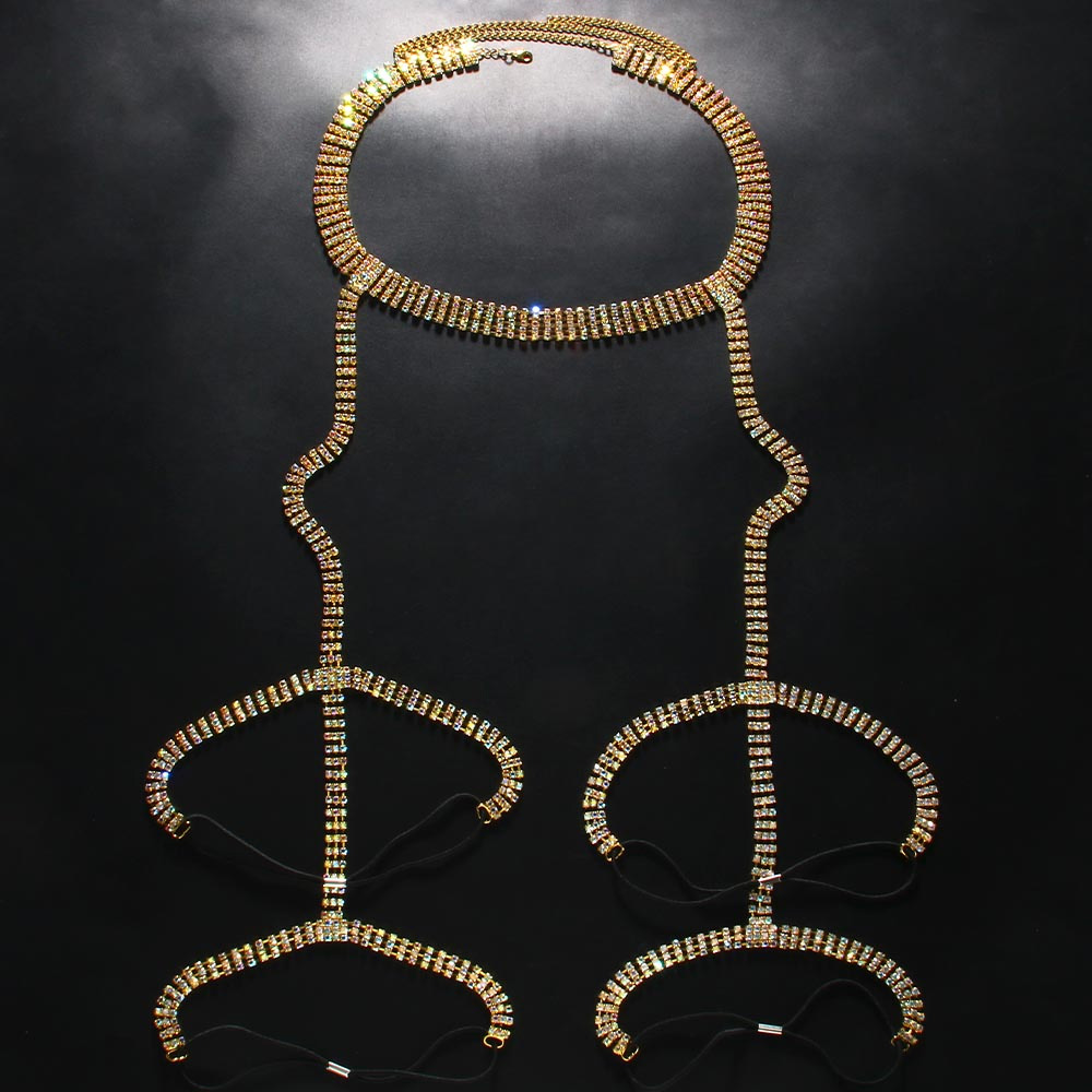 Stonefans สายรัดต้นขาประดับพลอ - Body Jewelry Thigh Chain บทวิจารณ์และราคา