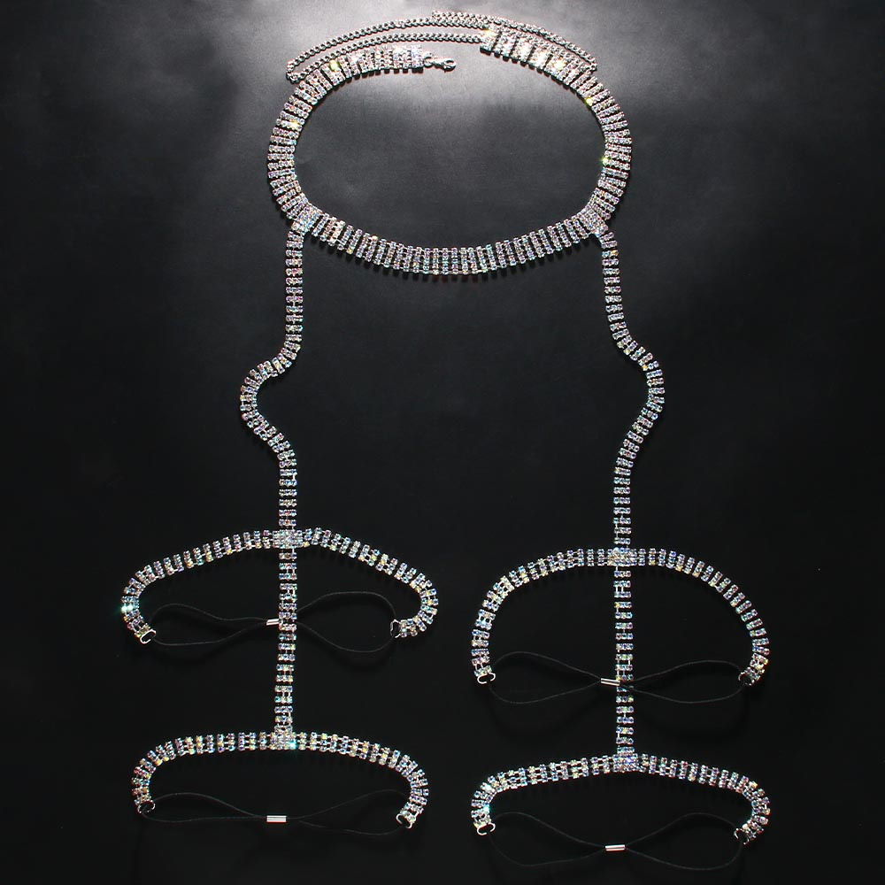Stonefans สายรัดต้นขาประดับพลอ - Body Jewelry Thigh Chain บทวิจารณ์และราคา