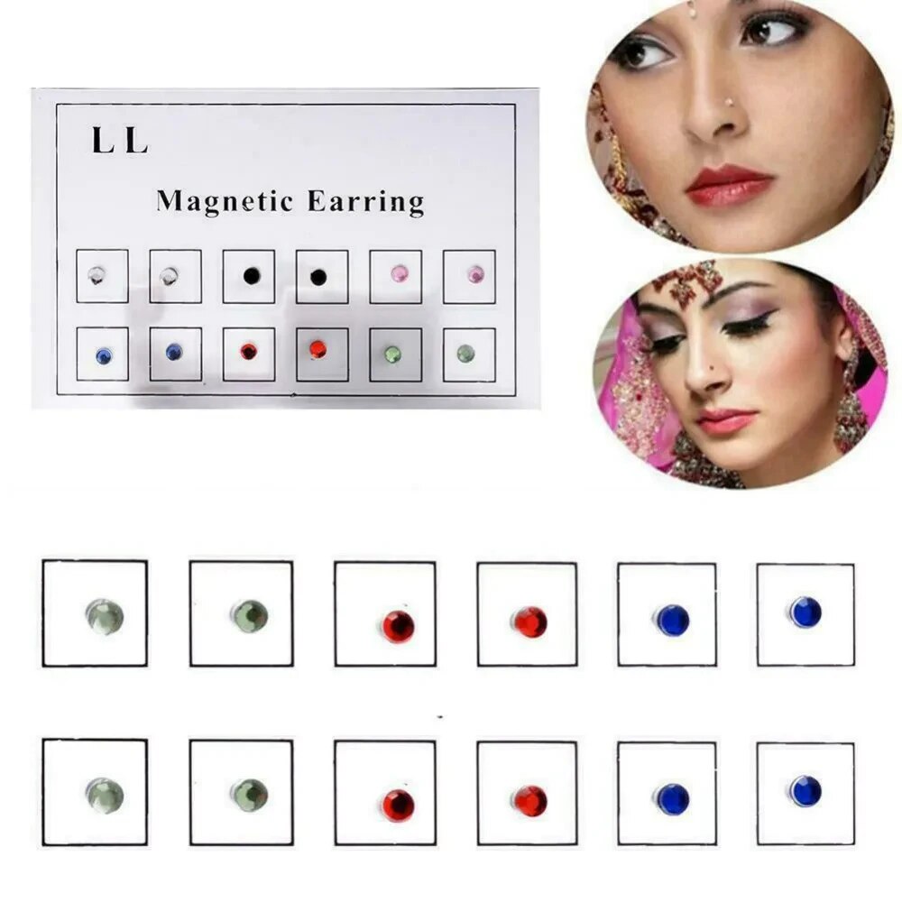 12 ชิ้น/การ์ดปลอม Cheater ไม่เ - Body Jewelry Lip Ring บทวิจารณ์และราคา