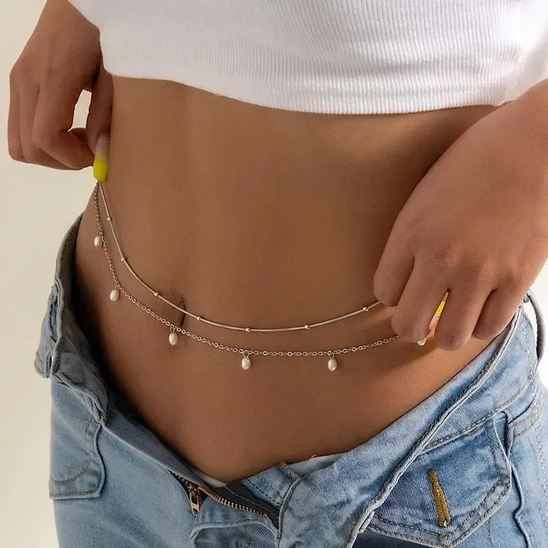 ใหม่ Charm เซ็กซี่ Double Laye - Body Jewelry Ends บทวิจารณ์และราคา