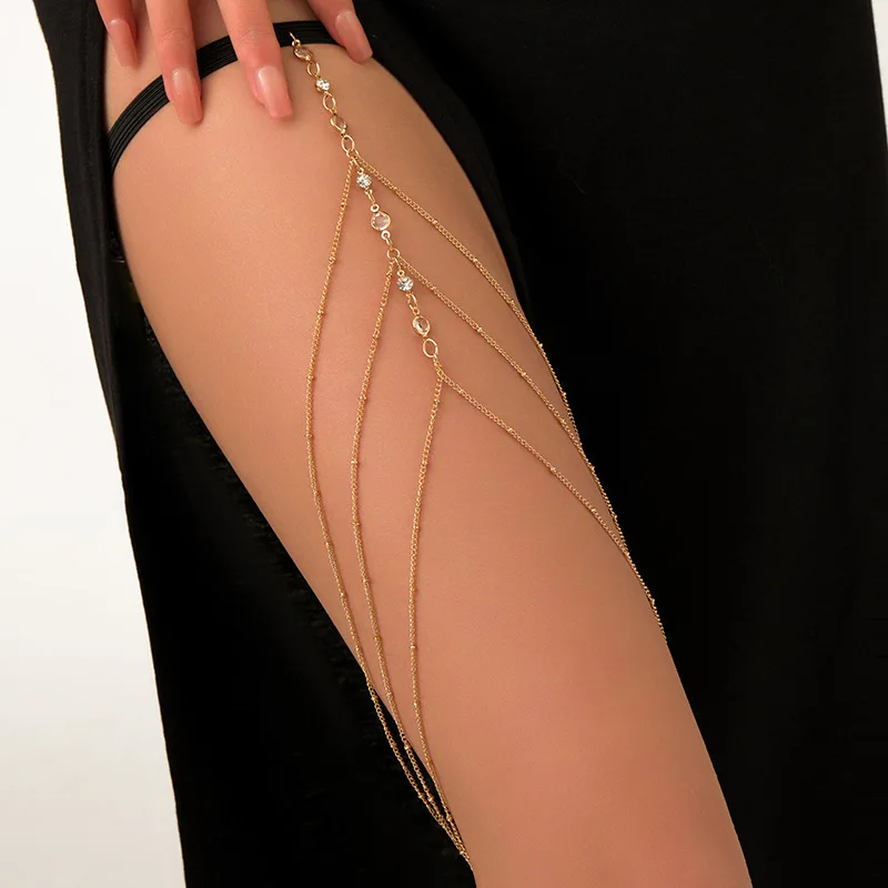 แฟชั่นฤดูร้อน Bohemian ต้นขาเซ - Body Jewelry Ends บทวิจารณ์และราคา
