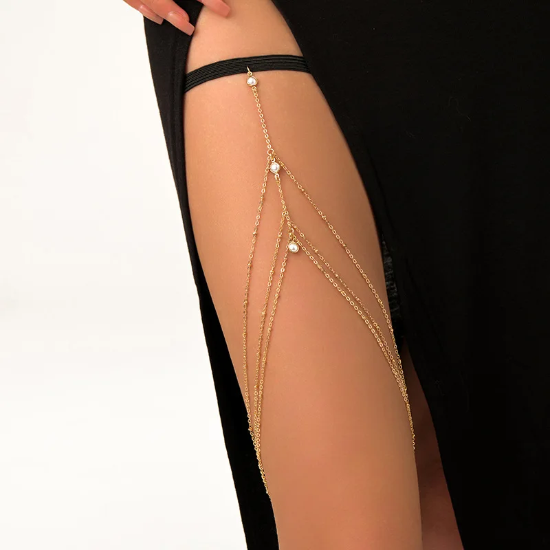 แฟชั่นฤดูร้อน Bohemian ต้นขาเซ - Body Jewelry Ends บทวิจารณ์และราคา