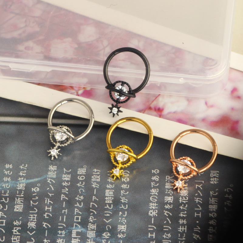 เครื่องประดับเจาะกระดูกอ่อนรูป - Body Jewelry Septum บทวิจารณ์และราคา