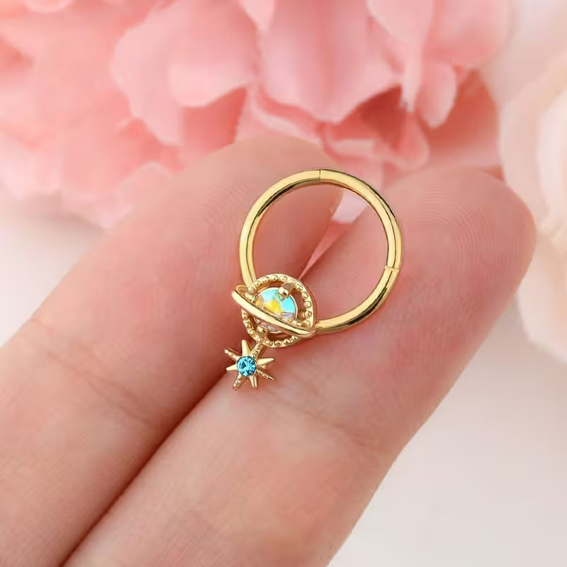 เครื่องประดับเจาะกระดูกอ่อนรูป - Body Jewelry Septum บทวิจารณ์และราคา