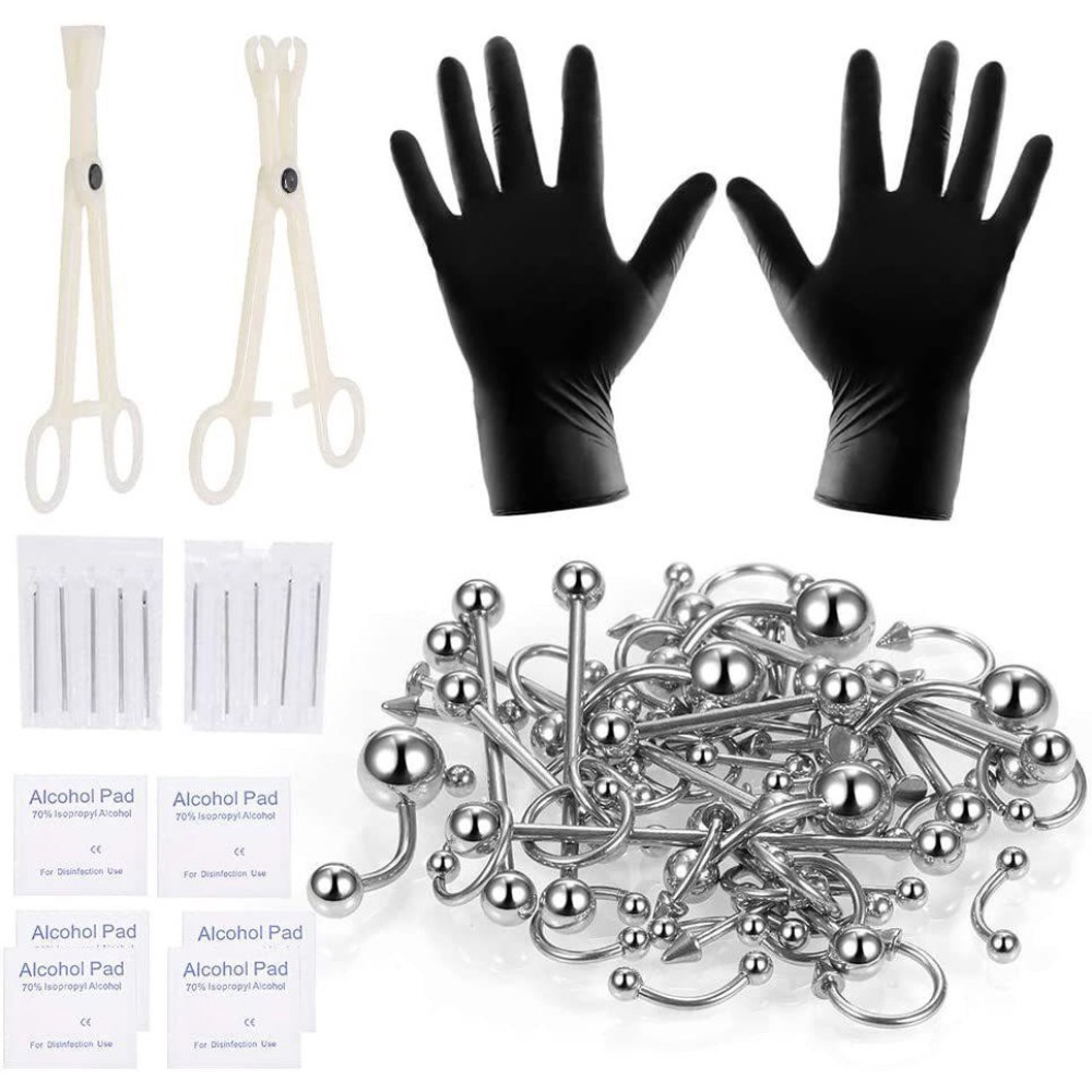 ชุดอุปกรณ์เจาะร่างกาย 150/140/ - Body Jewelry Lip Ring บทวิจารณ์และราคา