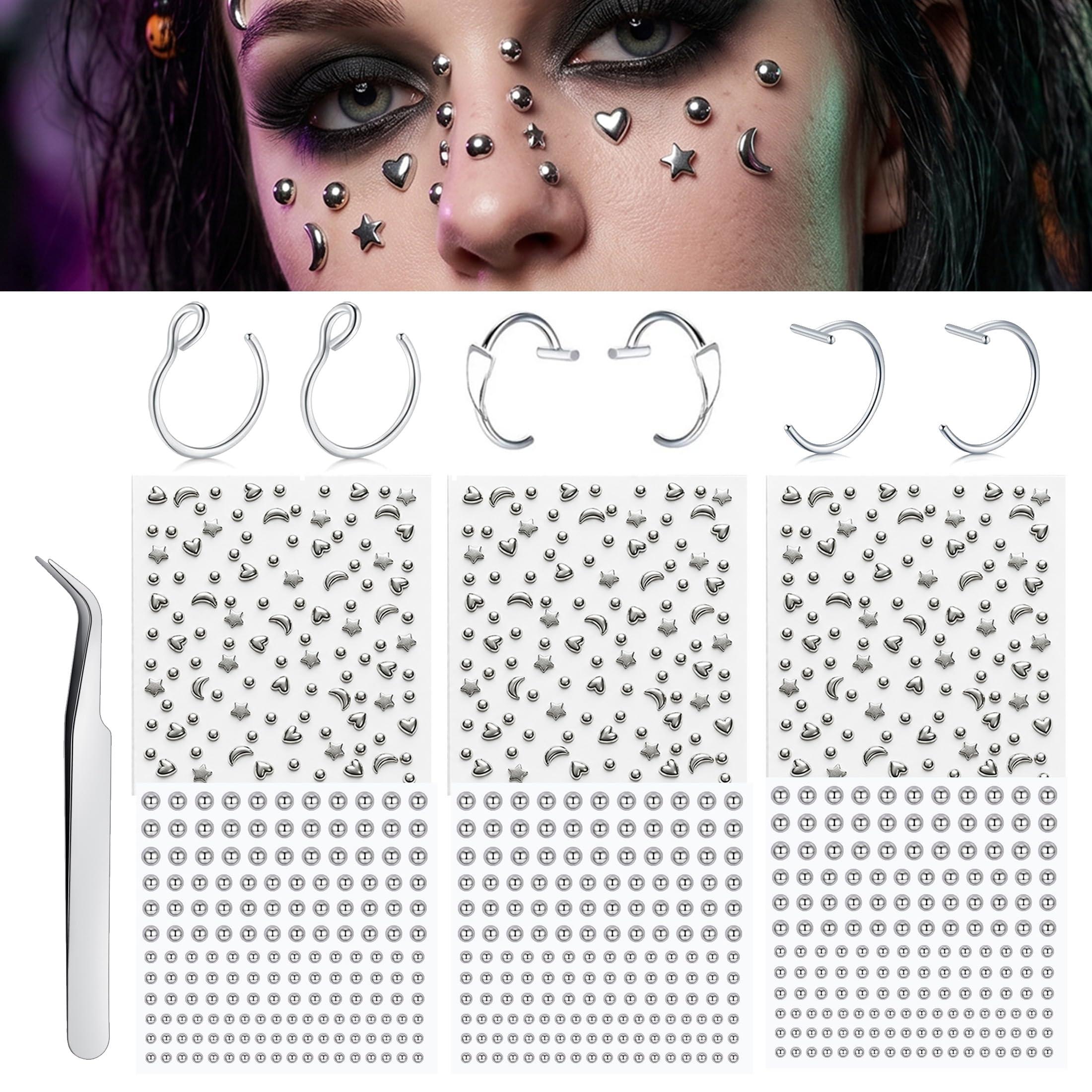 ลูกบอลเจาะปลอมติดจมูก ต่างหูปล - Body Jewelry And Piercing บทวิจารณ์และราคา
