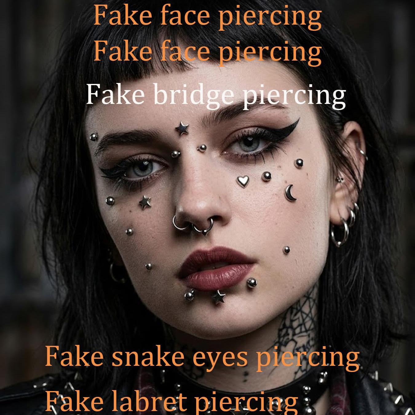 ลูกบอลเจาะปลอมติดจมูก ต่างหูปล - Body Jewelry And Piercing บทวิจารณ์และราคา