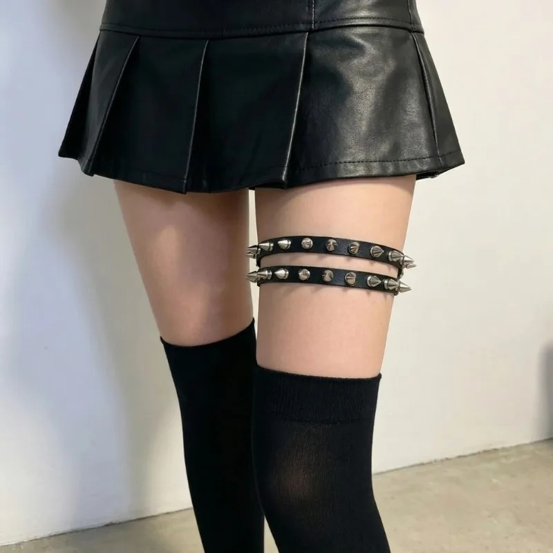 สายรัดต้นขาแบบมีหนามแหลมสองแถว - Body Jewelry Thigh Chain บทวิจารณ์และราคา