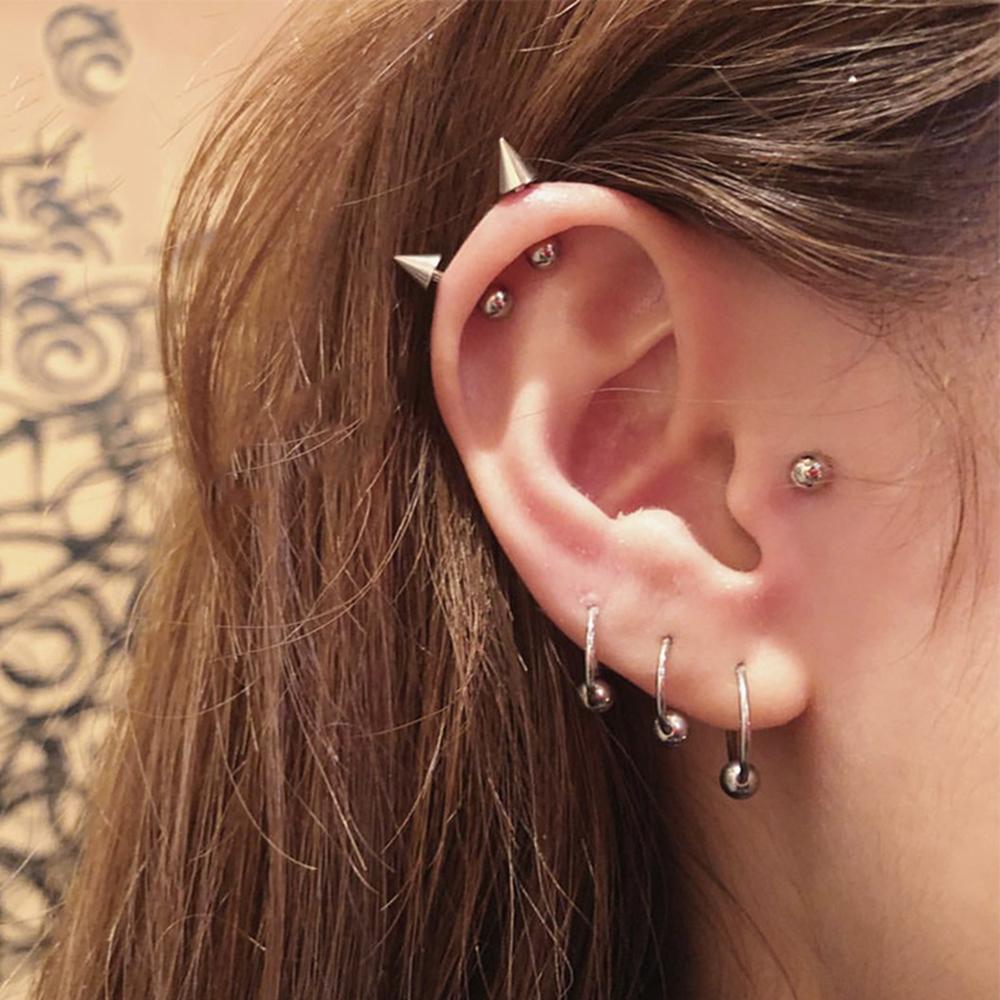 ต่างหูสแตนเลสสตีลสำหรับเจาะริม - Body Jewelry Trend บทวิจารณ์และราคา