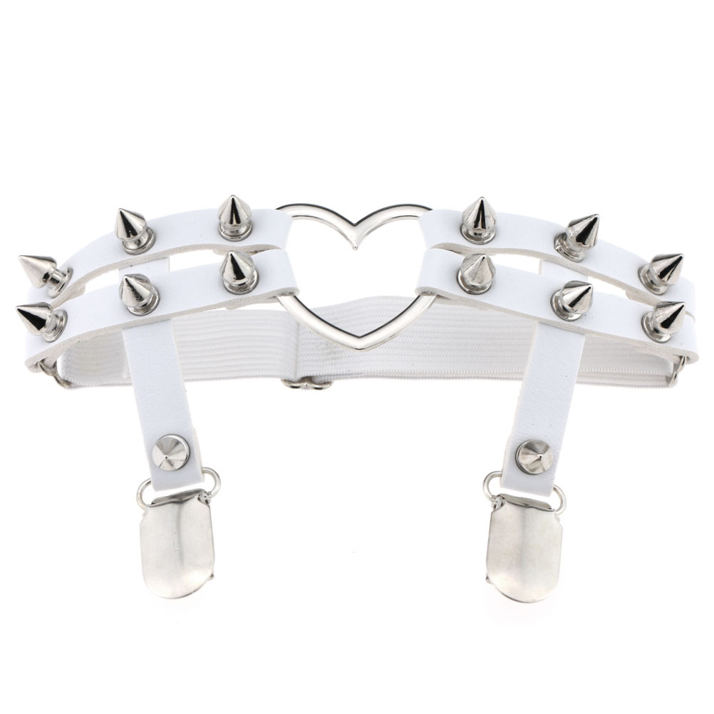 DIEZI Punk Goth หนัง PU Garter - Body Jewelry Thigh Chain บทวิจารณ์และราคา