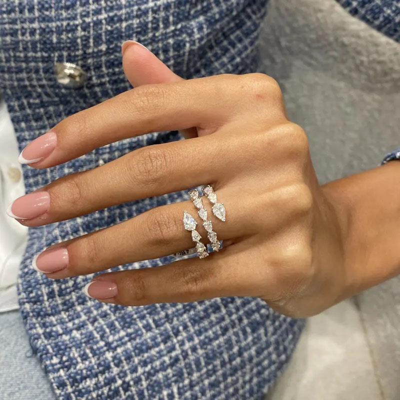 แหวนเพชรทรงลูกแพร์ 1.80 กะรัต  - Body Jewelry Vch บทวิจารณ์และราคา