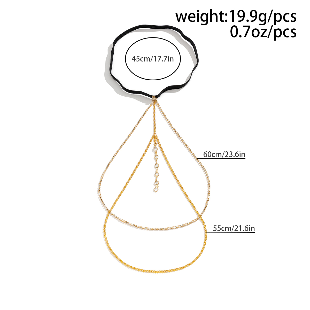 เซ็กซี่คริสตัลหลายพู่ขาโซ่ผู้ห - Body Jewelry Thigh Chain บทวิจารณ์และราคา