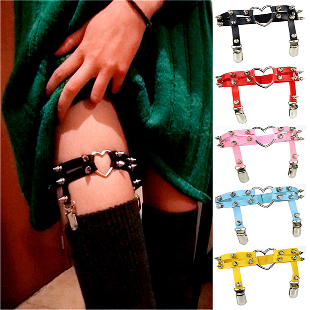 1 ชิ้นผู้หญิง Punk Goth หัวใจ  - Body Jewelry Ends บทวิจารณ์และราคา