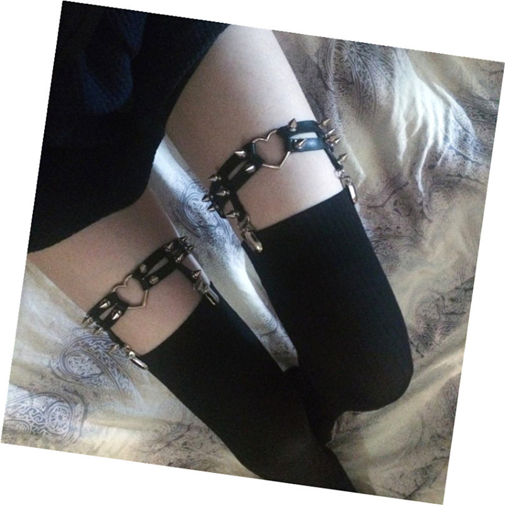 1 ชิ้นผู้หญิง Punk Goth หัวใจ  - Body Jewelry Ends บทวิจารณ์และราคา