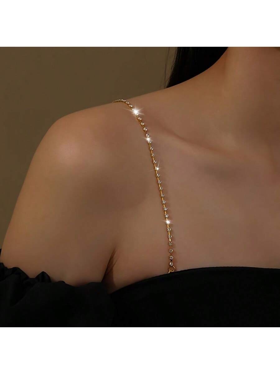 สายรัดชุดชั้นใน rhinestone ปรั - Body Jewelry Bra บทวิจารณ์และราคา