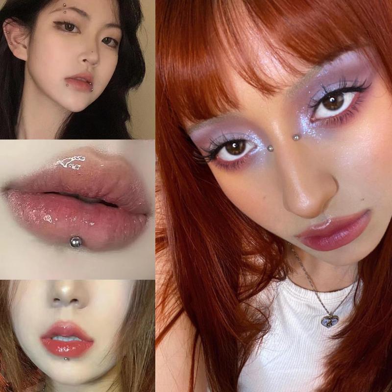 321pcs ไม่เจาะ Lip Studs สติกเ - Body Jewelry Lip Ring บทวิจารณ์และราคา