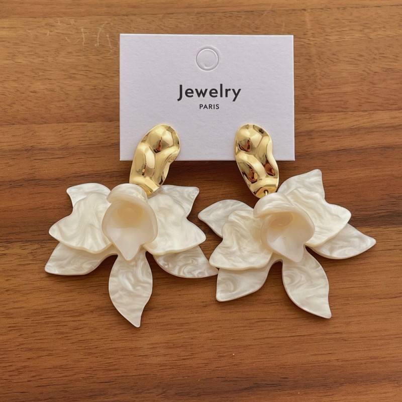 ต่างหูรูปดอกพุดดีไซน์โดดเด่น ส - Body Jewelry Wholesale บทวิจารณ์และราคา