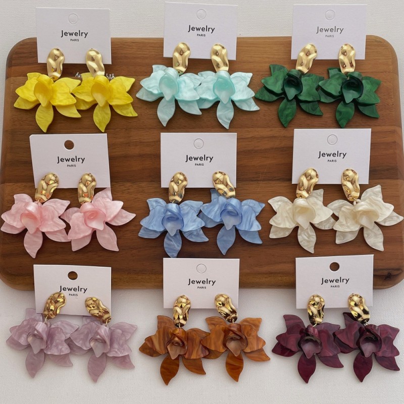 ต่างหูรูปดอกพุดดีไซน์โดดเด่น ส - Body Jewelry Wholesale บทวิจารณ์และราคา