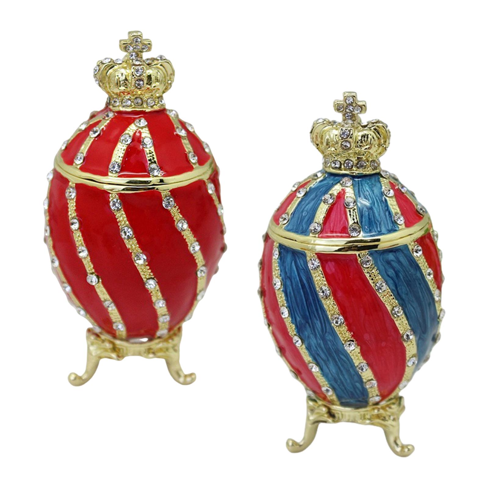 กล่องใส่ของกระจุกกระจิกทรงไข่ฟ - Body Jewelry Jewelry Box บทวิจารณ์และราคา