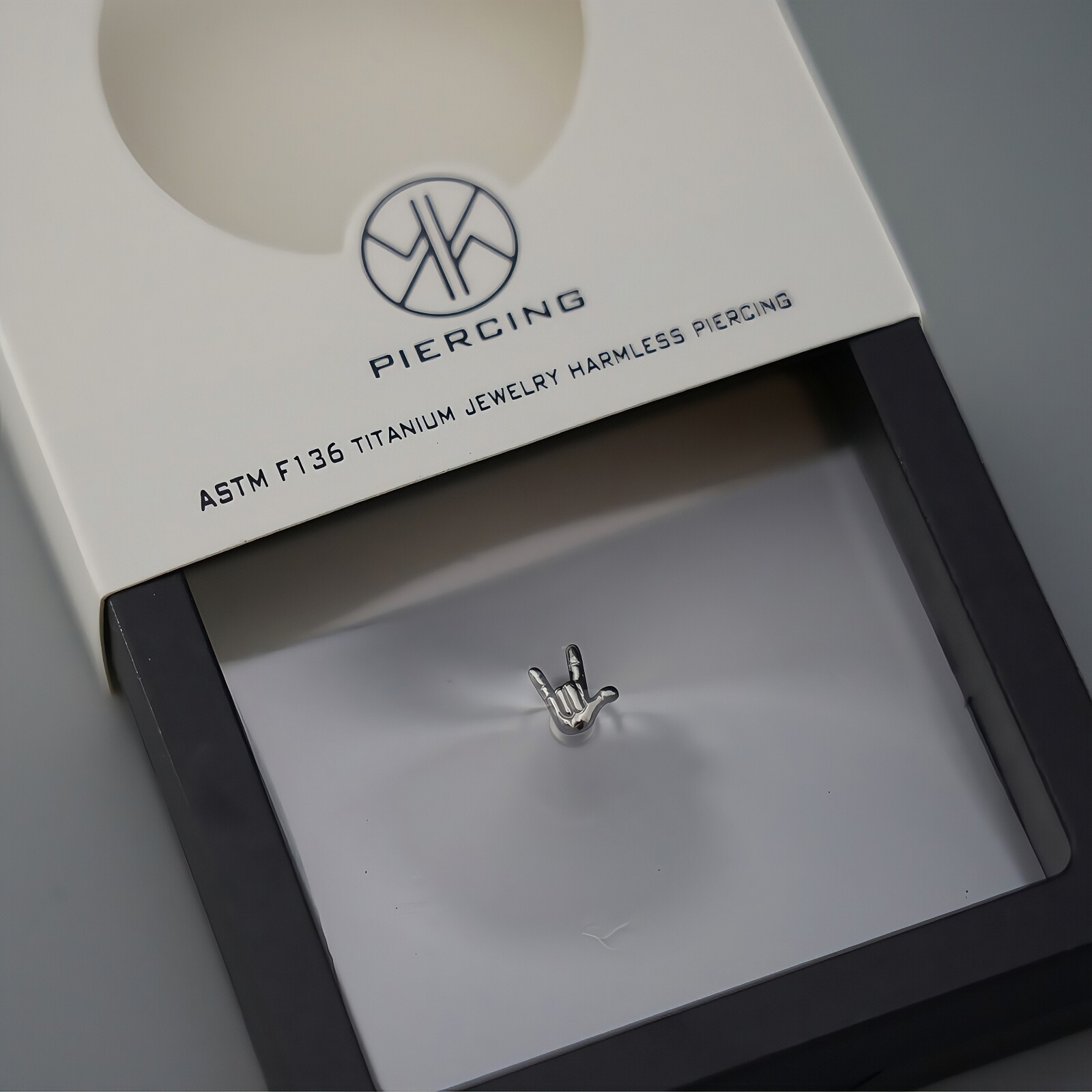 ต่างหูไทเทเนียม ด้ายภายในนิ้ว  - Body Jewelry Jewelry Box บทวิจารณ์และราคา