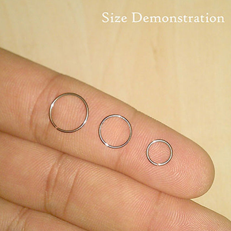 925แหวนเงินแหวนเครื่องประดับเจ - Body Jewelry Lip Ring บทวิจารณ์และราคา