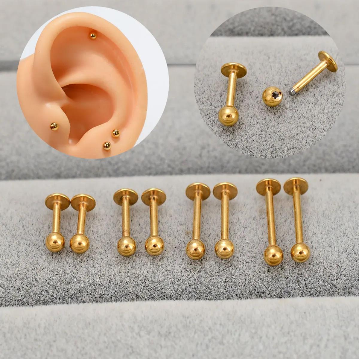 6/8/10/12 มม.สแตนเลสสตีล Ball  - Body Jewelry Trend บทวิจารณ์และราคา