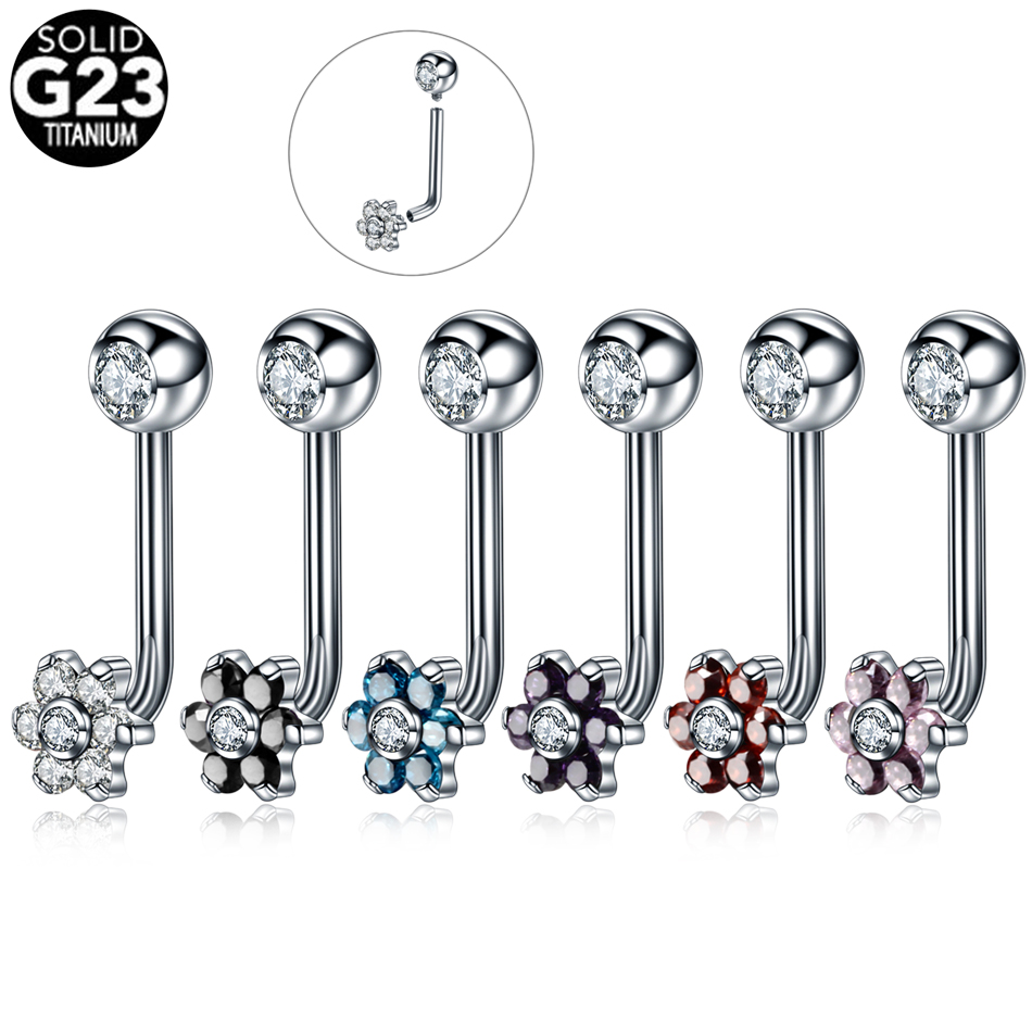 1PC ไทเทเนียม Christina แนวตั้ - Body Jewelry Vch บทวิจารณ์และราคา