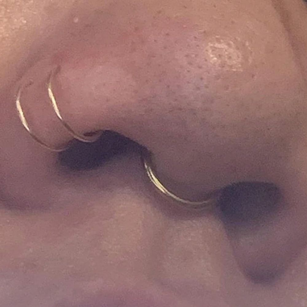 แหวนจมูกปลอม แหวนเจาะจมูกปลอมส - Body Jewelry And Piercing บทวิจารณ์และราคา