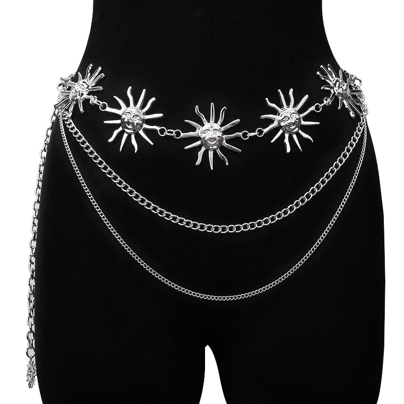 Chunky Multilayer Punk Gothic  - Body Jewelry Ends บทวิจารณ์และราคา