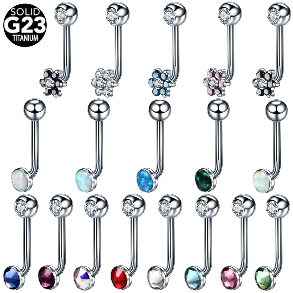 1PC ไทเทเนียม Christina แนวตั้ - Body Jewelry Vch บทวิจารณ์และราคา