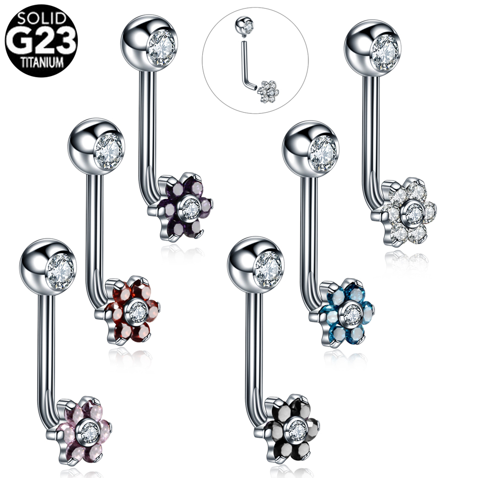 1PC ไทเทเนียม Christina แนวตั้ - Body Jewelry Vch บทวิจารณ์และราคา
