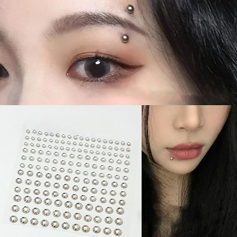 สติกเกอร์เพชรติดจมูกปลอม แบบติ - Body Jewelry And Piercing บทวิจารณ์และราคา