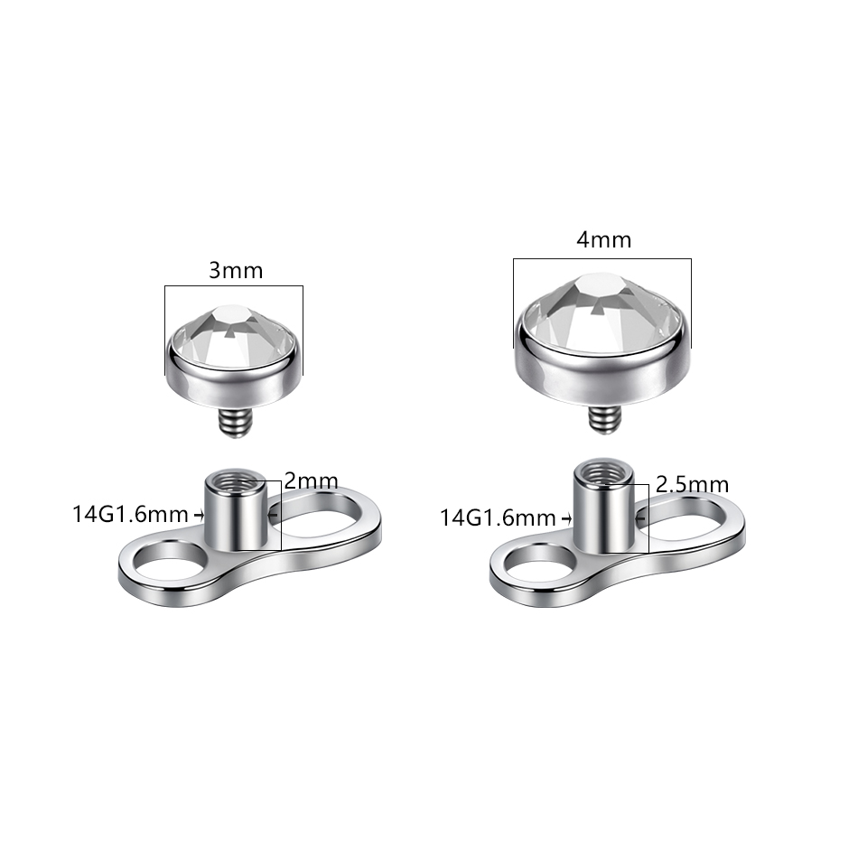ชุดเครื่องเจาะผิวหนังไทเทเนียม - Dermal Anchor Top บทวิจารณ์และราคา