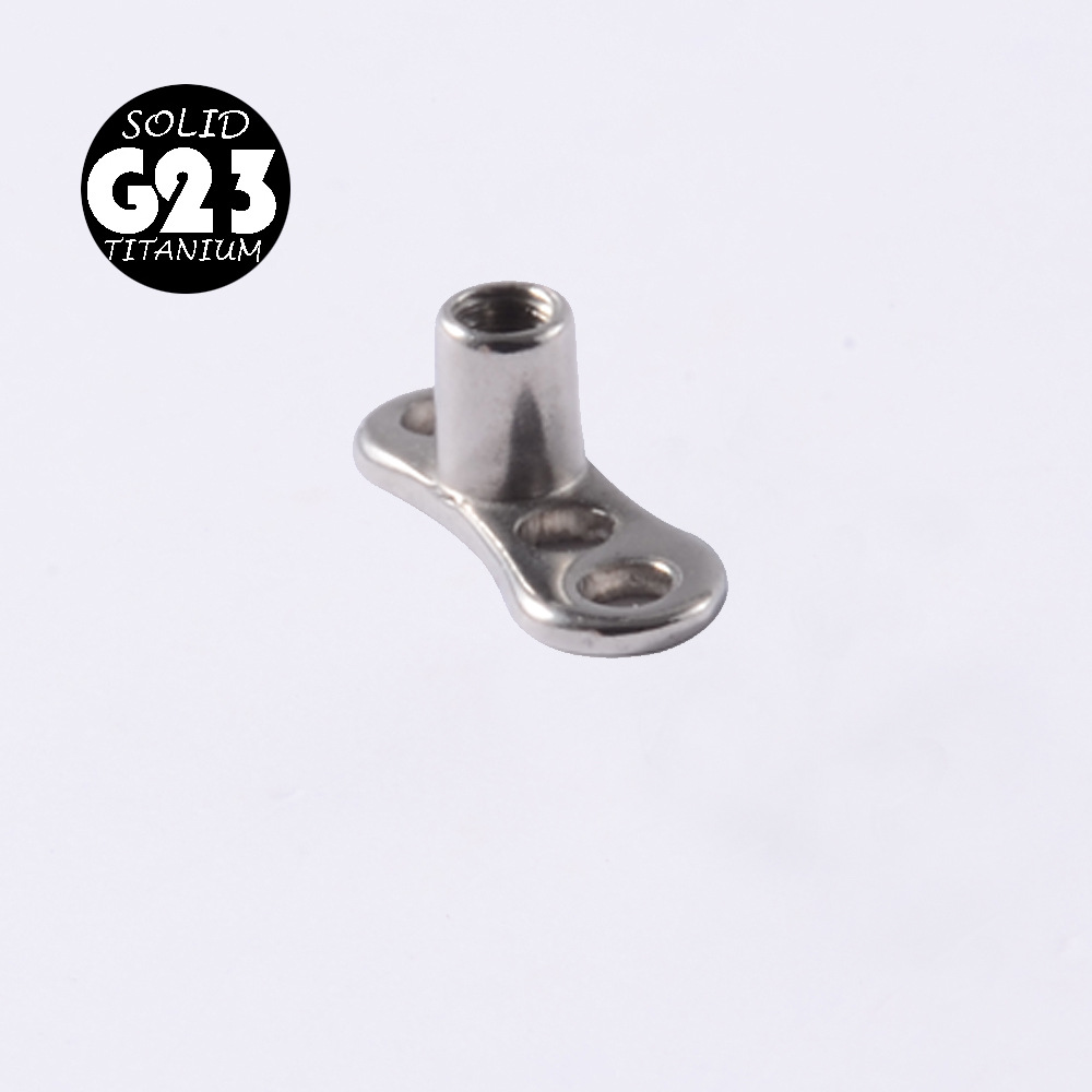 20pcs G23 Solid Titanium & เหล - Dermal Anchor Top บทวิจารณ์และราคา